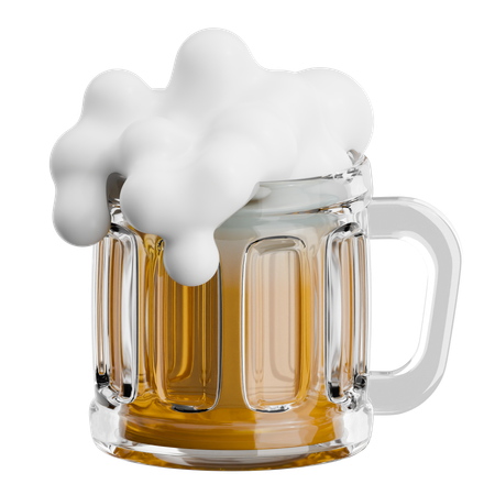 맥주 잔  3D Icon