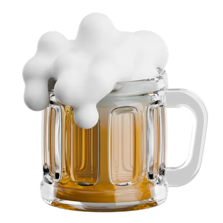 맥주 잔  3D Icon