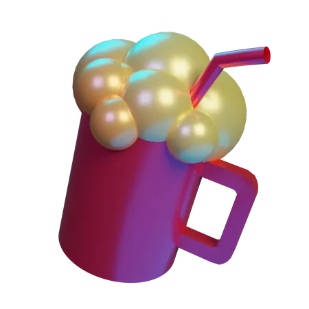 Beer mug  3D Illustration