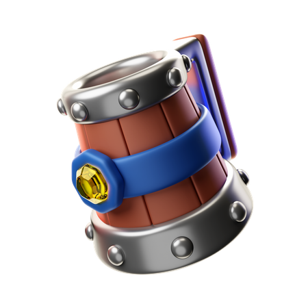 Beer Mug  3D Illustration