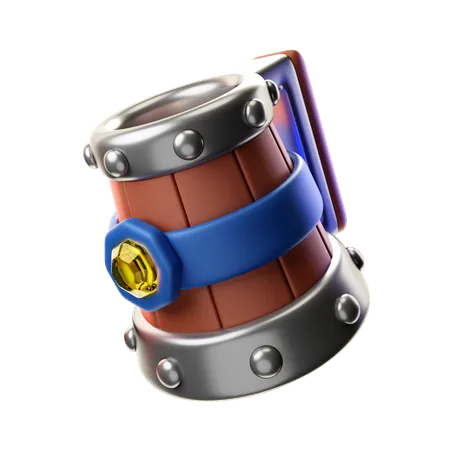 Beer Mug  3D Illustration