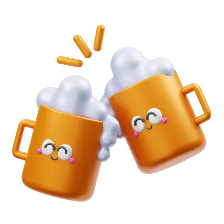 Beer Mug  3D Illustration