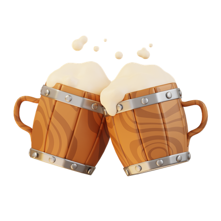 Beer Mug Cheers  3D Icon