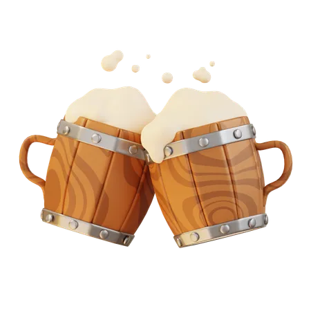 Beer Mug Cheers  3D Icon