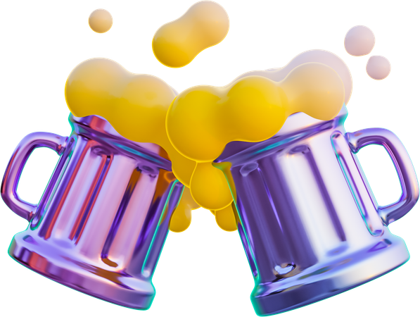 Beer Mug Cheers  3D Icon