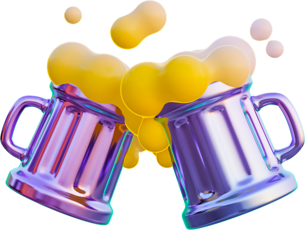 Beer Mug Cheers  3D Icon