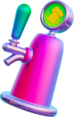 Beer Tap  3D Icon