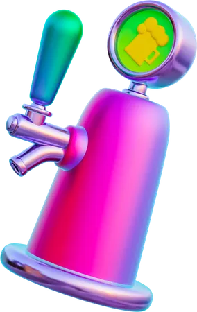 Beer Tap  3D Icon