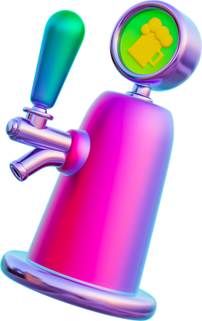 Beer Tap  3D Icon