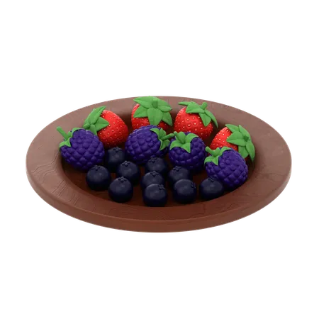 Beeren  3D Icon