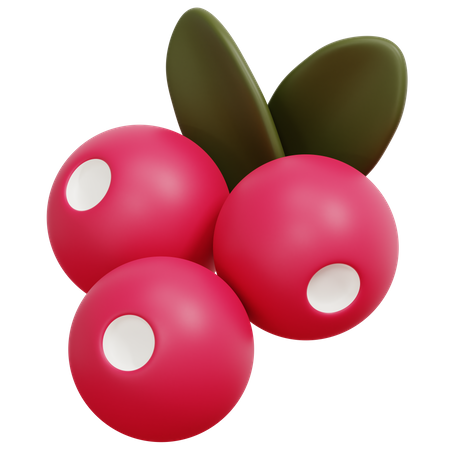 Beeren  3D Icon