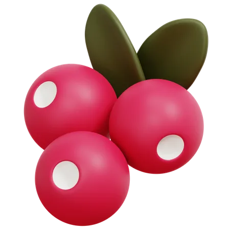 Beeren  3D Icon