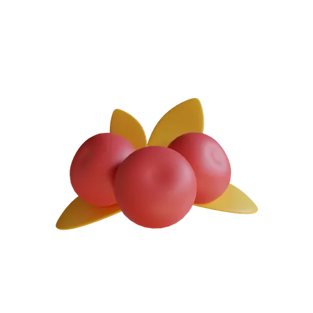 Beeren  3D Icon