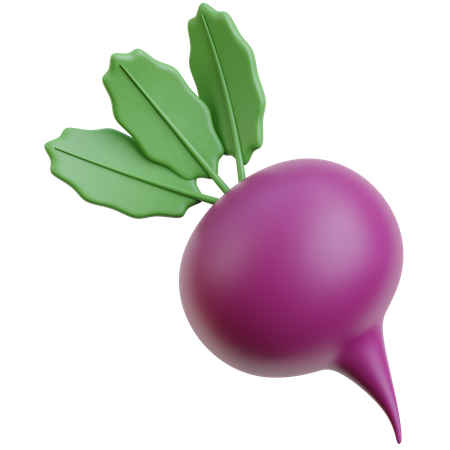 Beet  3D Icon