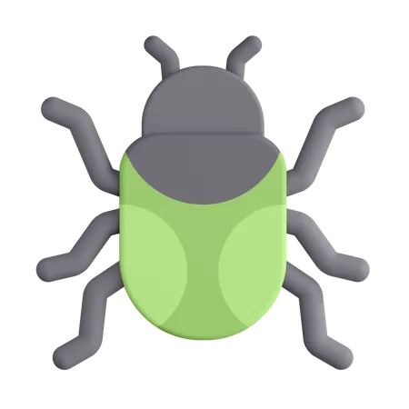 Beetle 3D Illustration