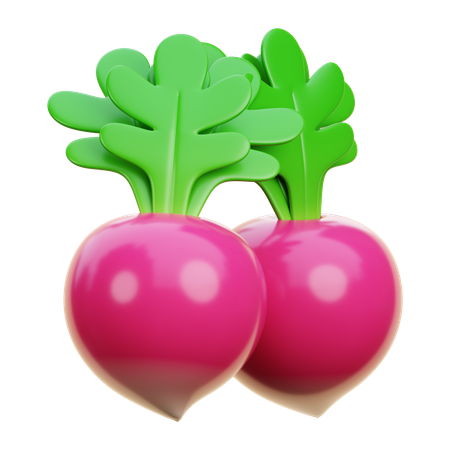 ビートルート  3D Icon