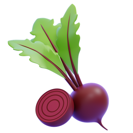 Beetroot  3D Icon