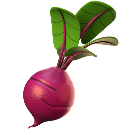 Beetroot  3D Icon