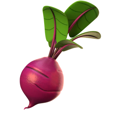 Beetroot  3D Icon