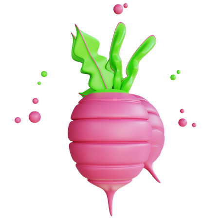 Beetroot  3D Icon