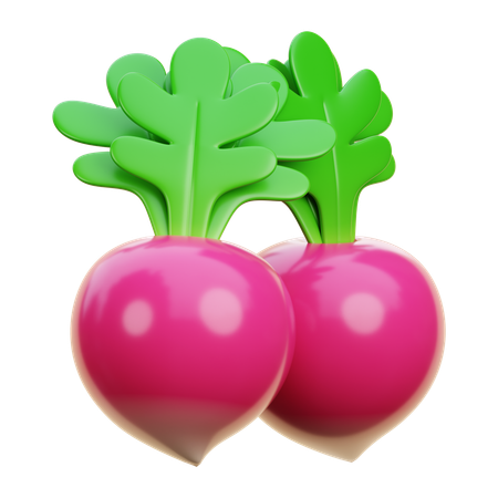 Beetroot  3D Icon