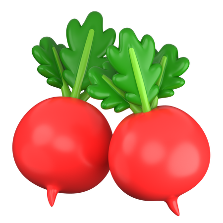 Beetroot  3D Icon