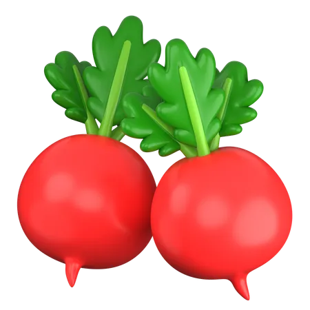 Beetroot  3D Icon