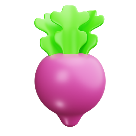 Beetroot  3D Icon