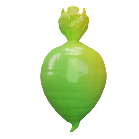 Beetroot  3D Icon