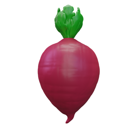 Beetroot  3D Icon