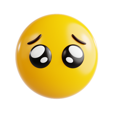 Begging Emoji  3D Icon