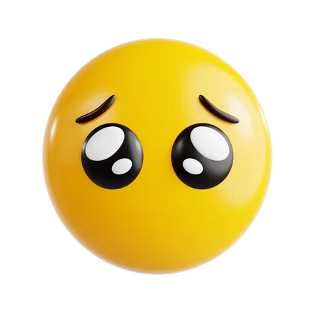 Begging Emoji  3D Icon