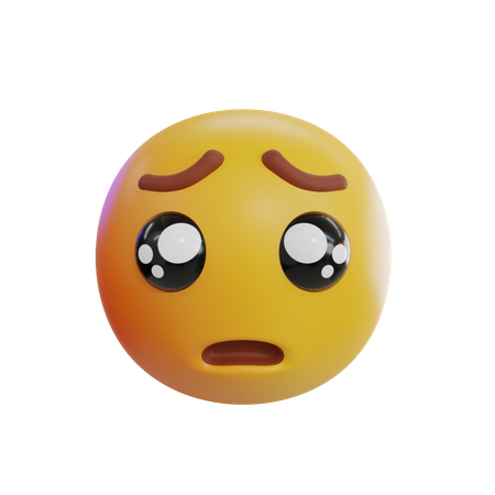 Begging Emoji 3D Icon