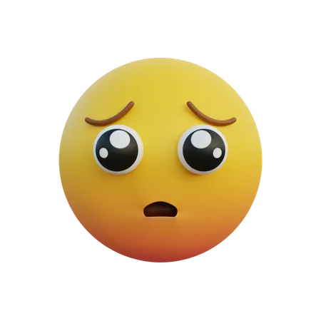 Begging face  3D Emoji