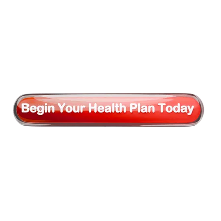 Begin Your Health Plan Today  3D Icon