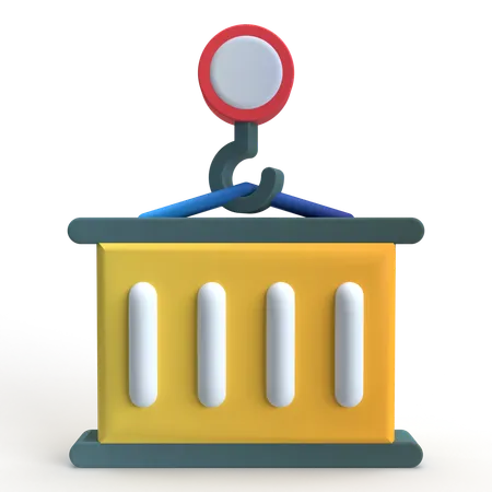 Container  3D Icon