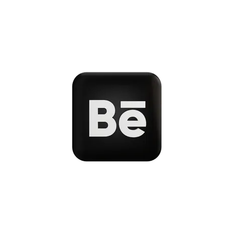 Behance App 3 D Logo 3D Icon