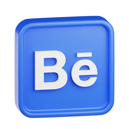 Behance-Logo  3D Icon