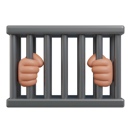 刑務所の  3D Icon