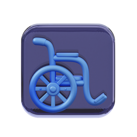 Behinderung  3D Icon