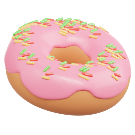 Donut  3D Icon