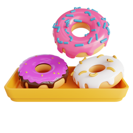 Donut  3D Icon