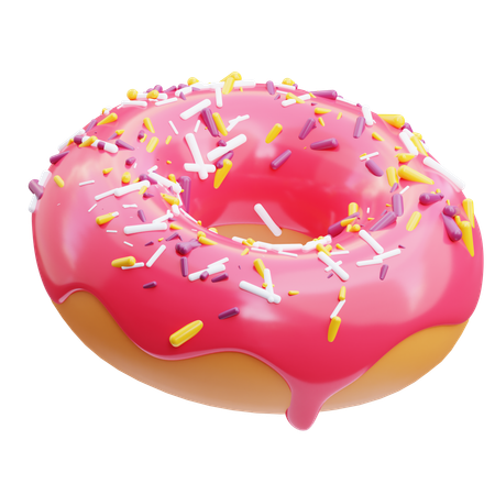 Donut  3D Icon