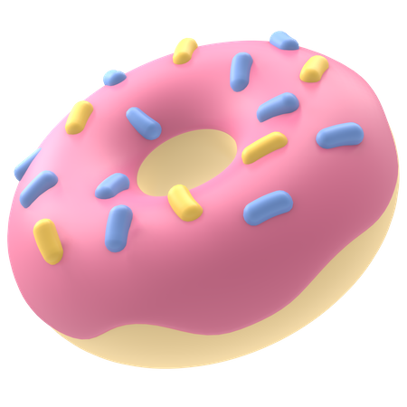 Donut  3D Illustration