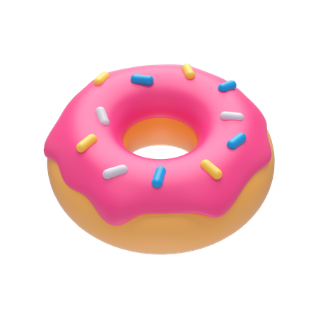 Donut  3D Illustration