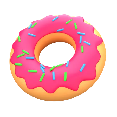 Donut  3D Illustration