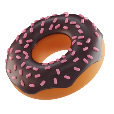 Donut  3D Illustration