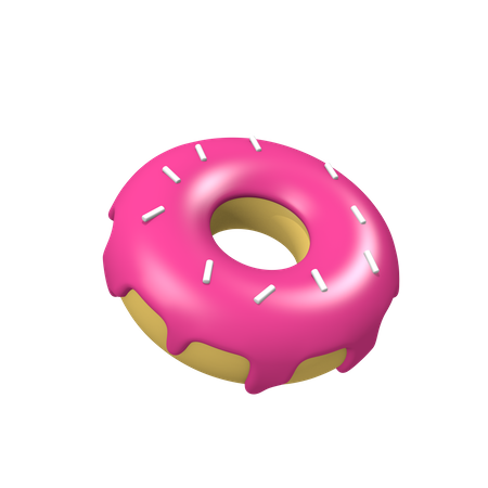 Donut  3D Illustration