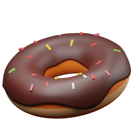 Donut  3D Illustration