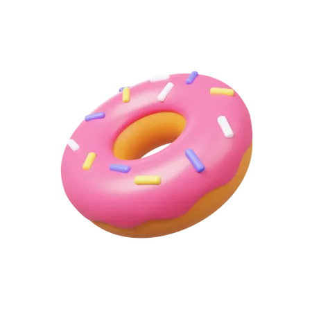 Donut  3D Illustration